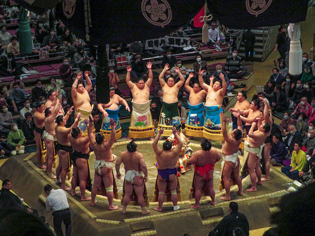 Osaka Grand Sumo Tournament March 2024 with a Sumo Expert Guide Sumo